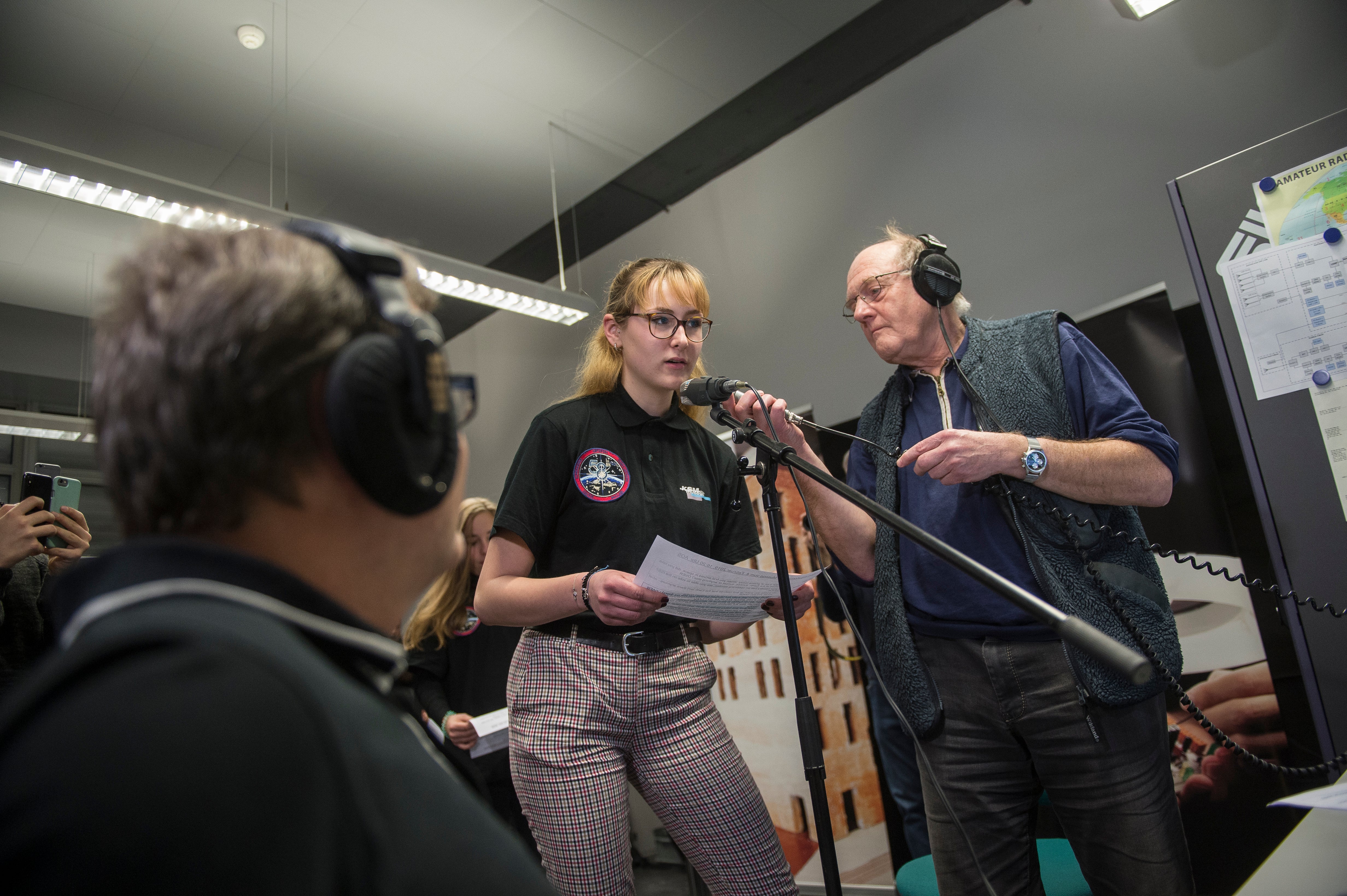 Luzerner Schüler Stehen In Funkkontakt Mit ISS-Astronaut