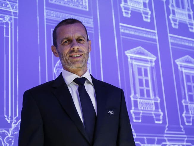 Aleksander Ceferin bleibt UEFA-Präsident (Bild: KEYSTONE/EPA ANSA/FABIO FRUSTACI)
