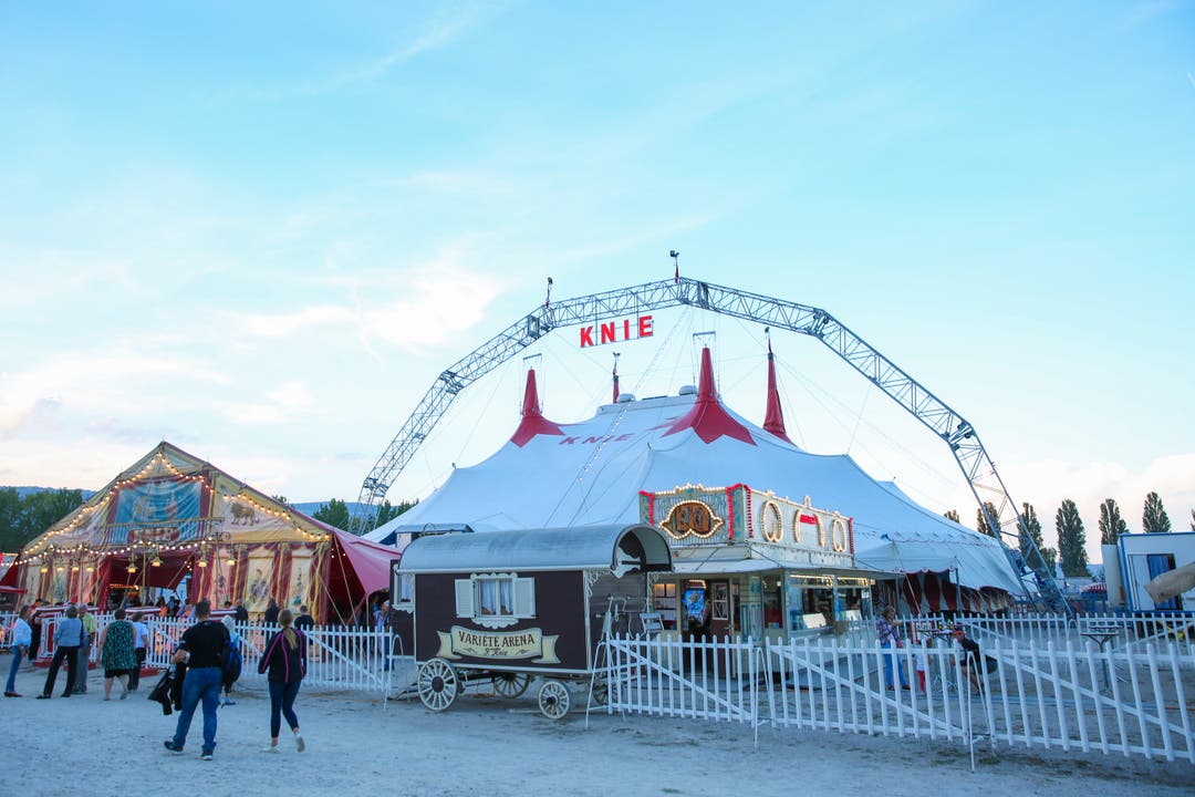 Der Zirkus Knie 2018 in Yverdon. (Bild: PD/Archiv Circus Knie)