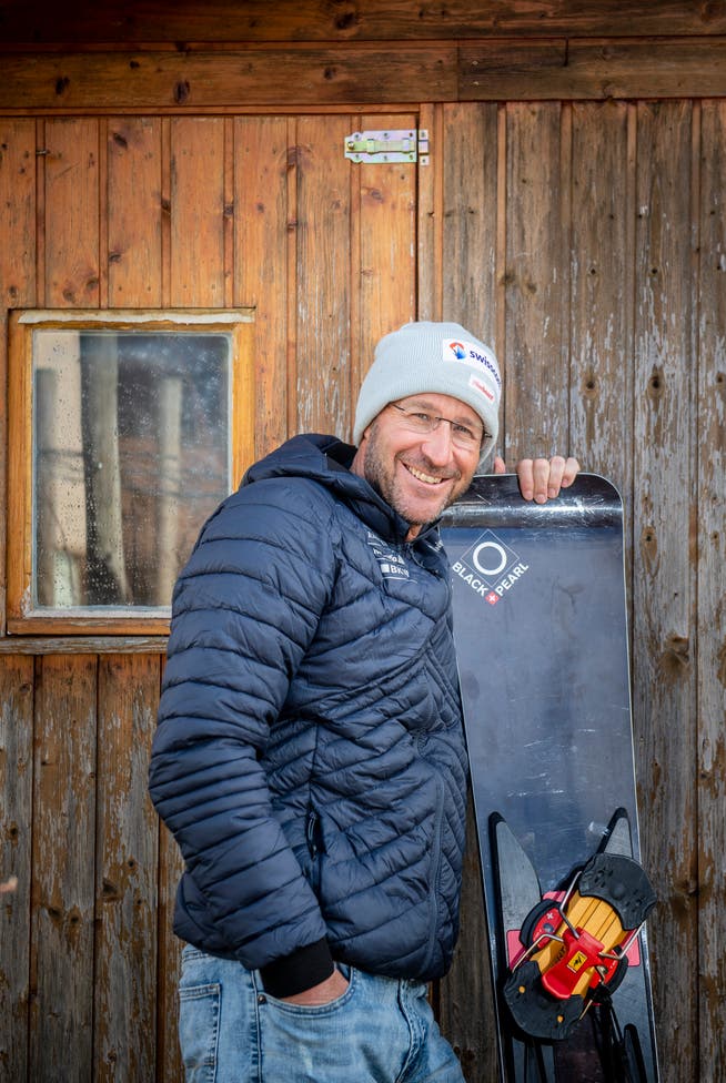 Seit 2004 trainiert Christian Rufer die Schweizer Alpin-Snowboarder. Bild: Urs Bucher