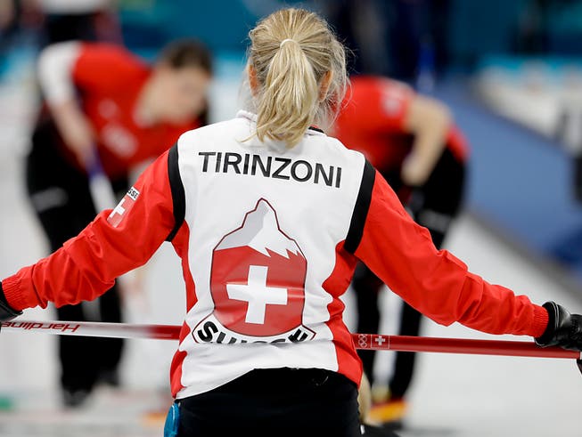 Silvana Tirinzoni hat die Übersicht auf dem Rink (Bild: KEYSTONE/AP/NATACHA PISARENKO)