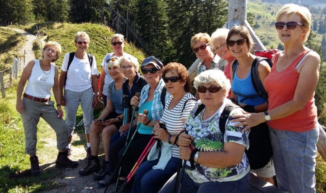 Am letzten Vereinsausflug der Frauenriege Diessenhofen im vergangenen Herbst nahm noch ein Dutzend Frauen teil. (Bild: PD)