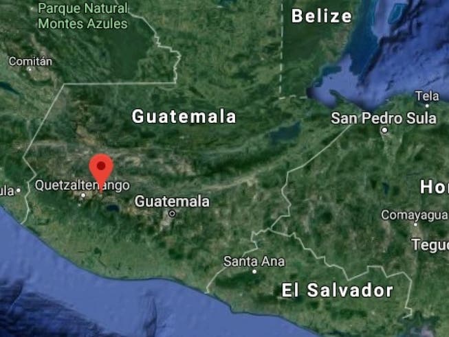 Der Unfall ereignete sich Medienberichten zufolge nahe der Stadt Nahuala im Westen Guatemalas. (Bild: Google Maps)