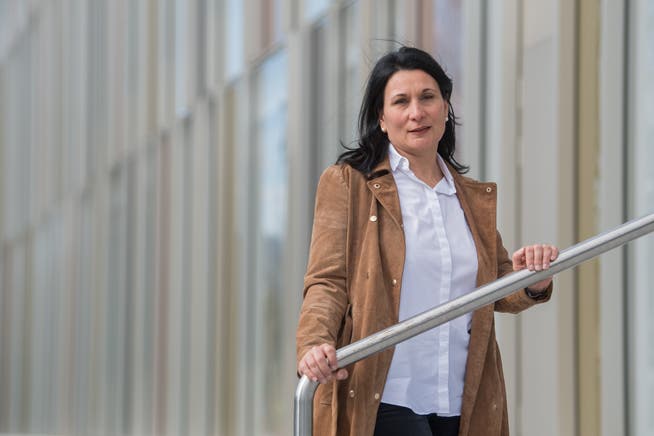 Francesca Schoch ist die FDP-Sprengkandidatin für den Horwer Gemeinderat. Gewählt wird am 19. Mai. Bild: Boris Bürgisser (Horw, 28. März 2019)