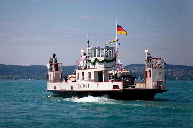 Die historische Fähre Konstanz wird an der Feier im Einsatz sein. (Bild: PD)
