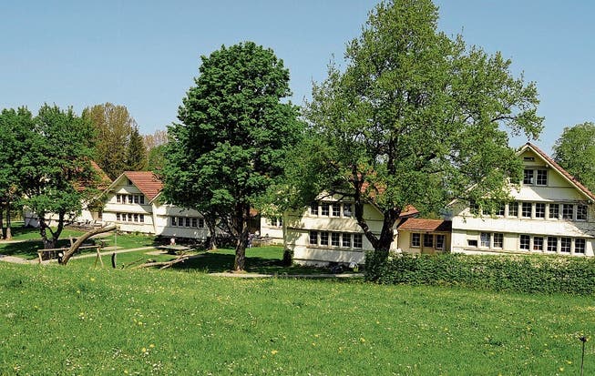 Die Häuser von Hans Fischli in Trogen. (Bild: Regina Kühne/KEY)