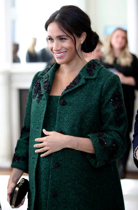 Die schwangere Meghan Markle, Duchess von Sussex. (Bild: Chris Jackson/Keystone)