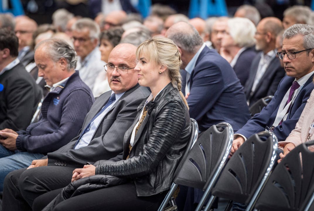 Auch die Thurgauer SVP-Nationalrätin Diana Gutjahr war anwesend. 