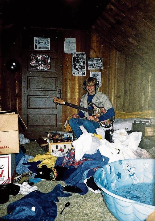 Kurt Cobain war schon früh musikalisch interessiert. (Bild: Kim Cobain/AP)