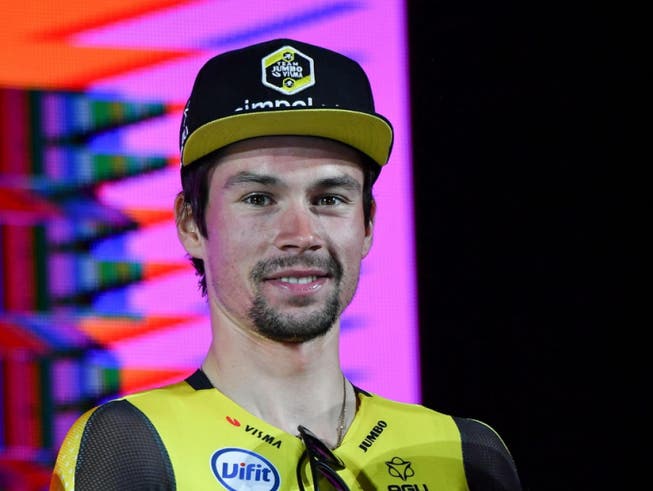 Primoz Roglic - der erste Leader des 102. Giro d'Italia (Bild: KEYSTONE/EPA ANSA/ALESSANDRO DI MEO)