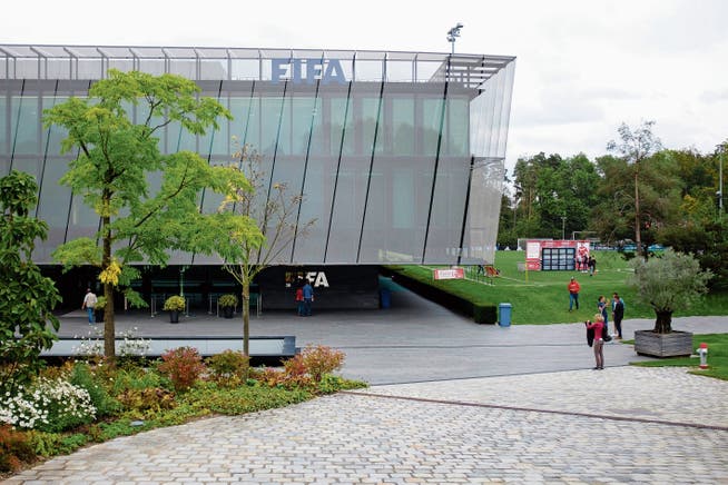 Der Fifa-Hauptsitz in Zürich. (Bild: Manuel Lopez/Keystone)