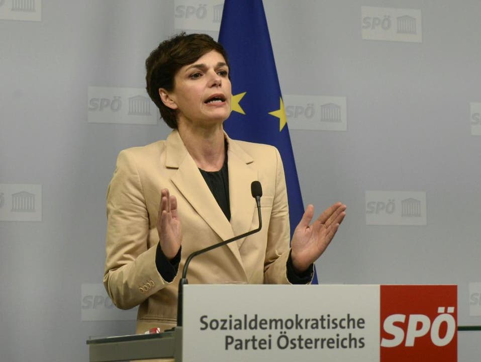Die SPÖ-Vorsitzende Pamela Rendi-Wagner sprach von einer «veritablen Staatskrise» und erklärte, es müssten alle Ministerposten mit Experten besetzt werden. (Bild: KEYSTONE/APA/APA/HERBERT PFARRHOFER)