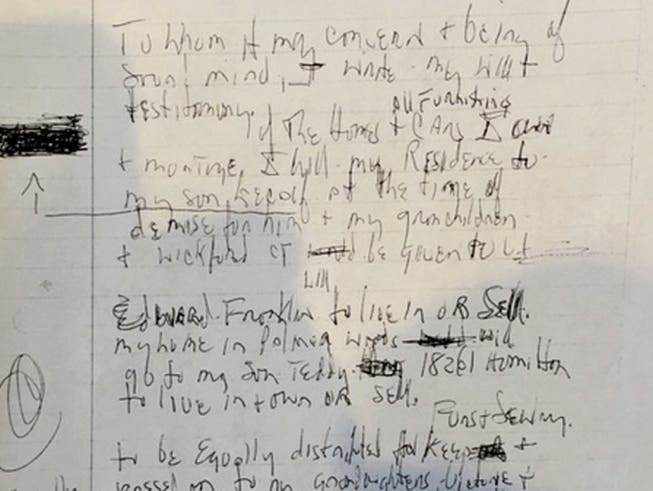 Die verstorbene Soul-Legende Aretha Franklin hat handschriftliche Dokumente hinterlassen. Ob sie als Testament durchgehen, wird abgeklärt. (Bild: Keystone/AP/ED WHITE)