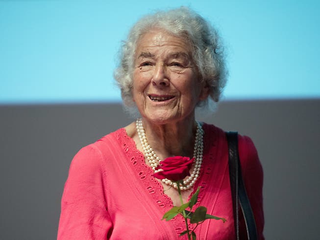 Die deutsch-britische Autorin Judith Kerr ist im Alter von 95 Jahren gestorben. (Bild: KEYSTONE/EPA DPA/SOEREN STACHE)