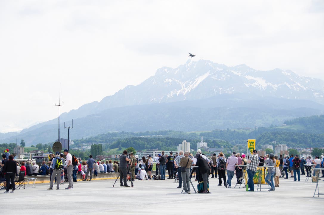 Impressionen vom Tag der Öffentlichkeit des Militärflugplatzes Emmen. (Bild: PD, Emmen, 24. Mai 2019)