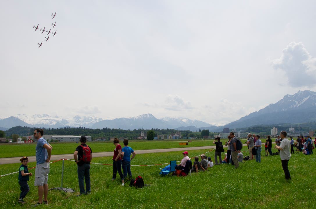 Impressionen vom Tag der Öffentlichkeit des Militärflugplatzes Emmen. (Bild: PD, Emmen, 24. Mai 2019)