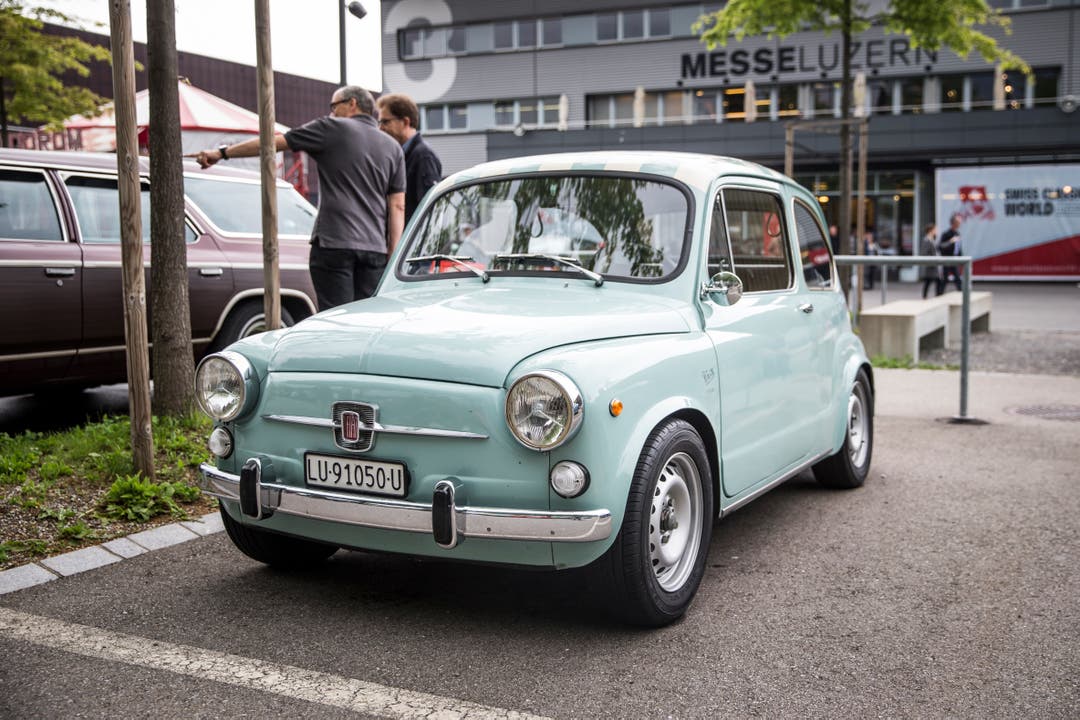 Ein Fiat 600. (Bild: Manuela Jans-Koch, Luzern, 25. Mai 2019)