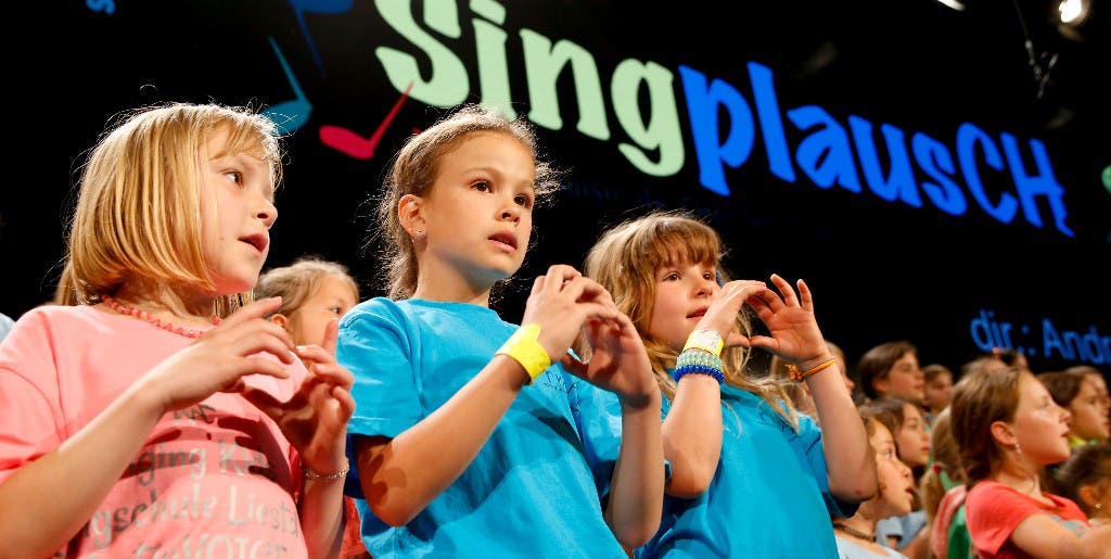 Impressionen vom Schweizer Kinder- und Jugendchor-Festival. (Bild: PD/SKJF/Ingo Höhn)