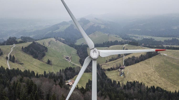 Die grössten Windräder der Schweiz könnten bald auf dem Lindenberg bei Hitzkirch stehen