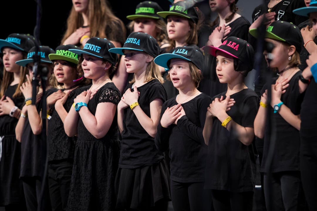 Impressionen vom Schweizer Kinder- und Jugendchor-Festival. (Bild: Manuela Jans-Koch/Luzerner Zeitung, Luzern, 30. Mai 2019)