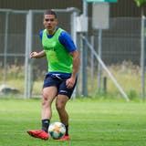 Filip Ugrinic beim Trainingsstart mit dem FC Luzern Anfang der letzten Woche. (Martin Meienberger/Freshfocus, Luzern, 17. Juni 2019)