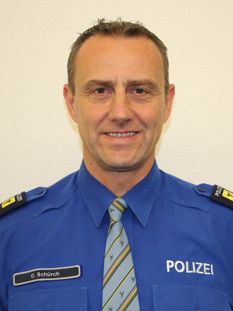 Oliver Schürch, Chef Bereitsschafts- und Verkehrspolizei Uri. PD