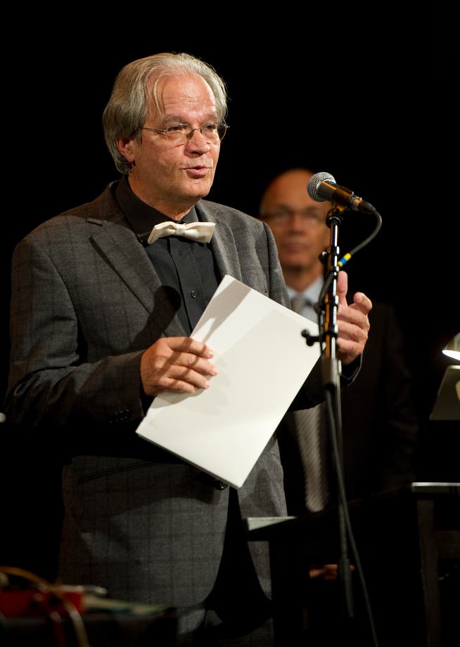 Ein Bild aus dem Jahr 2011: Niklaus Meyer erhielt damals den Anerkennungspreis der Stadt St.Gallen. (Bild: Ralph Ribi)