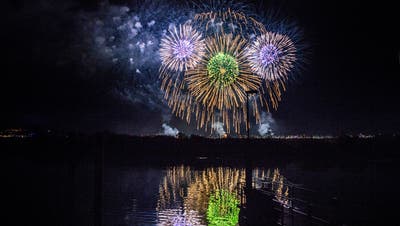Das Feuerwerk am Seenachtfest hat Tradition. (Bild: Andrea Stalder)