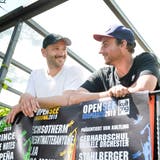 Valentin Huber und Benni Kreibich freuen sich aufs Open-See-Festival. (Bild: Donato Caspari)