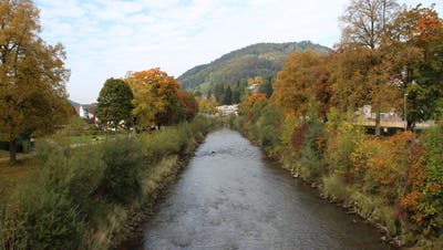 Die Thur in Wattwil. (Bild: Martin Knoepfel)