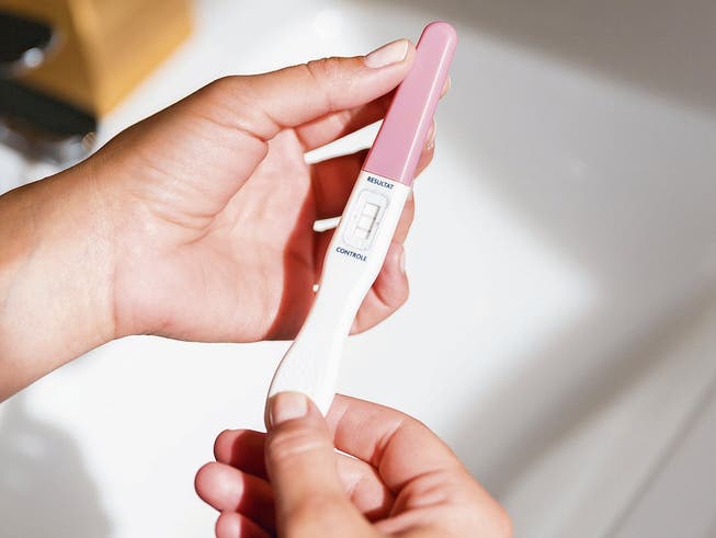 Ohne ob ist man test man schwanger erkennt wie Woran erkennt