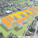 Der Campus an der Technikumstrasse in Horw soll für 333 Millionen Franken ausgebaut werden. (Bild: PD; Bearbeitung: Oliver Marx)