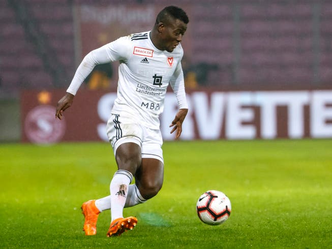 Mohamed Coulibaly brachte Vaduz in Europacup auf Kurs (Bild: KEYSTONE/SALVATORE DI NOLFI)