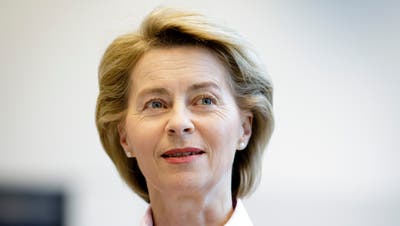 Die deutsche Verteidigungsministerin Ursula von der Leyen.Bild: Inga Kjer/Getty (Berlin, 20. März 2018)