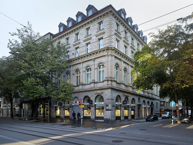 Die Zentrale von Julius Bär an der Bahnhofstrasse 36 in Zürich. (Bild: Christian Beutler/Keystone, 9. Juli 2018)