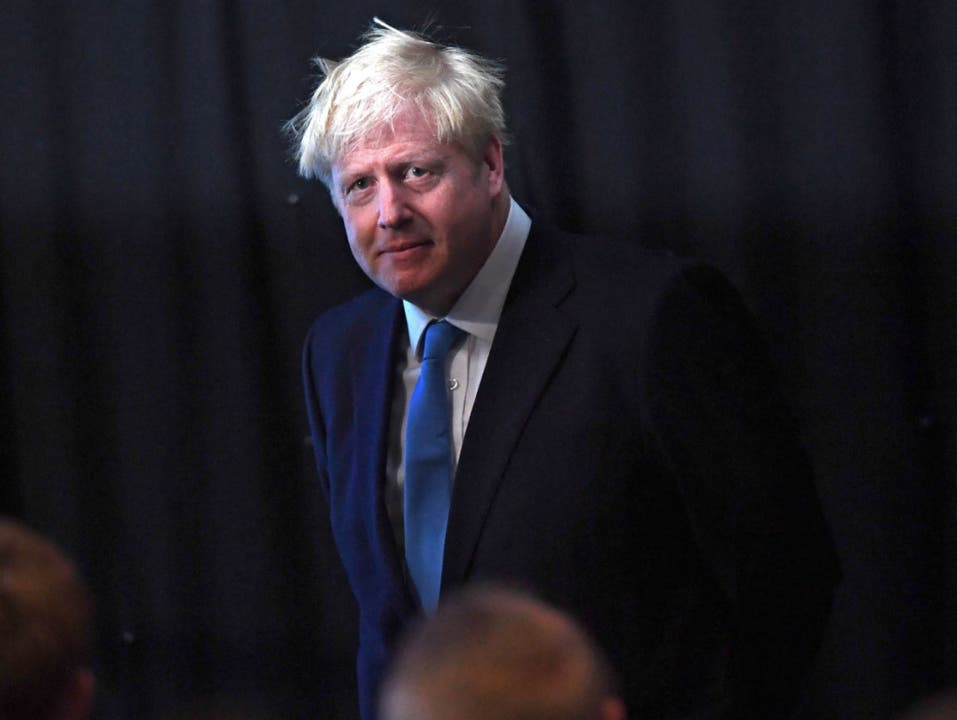 Die Konservative Partei hat am Dienstag in London Boris Johnson zum Nachfolger der britischen Premierministerin Theresa May gewählt. Johnson bezeichnete seine Wahl als «entscheidenden Moment» in der Geschichte. (Bild: KEYSTONE/EPA/NEIL HALL)