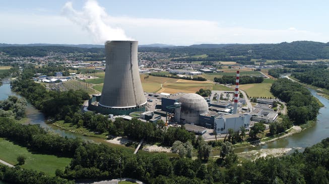 Das Kernkraftwerk Gösgen musste am Freitagmorgen ausgeschaltet werden. (Bild: Bruno Kissling)