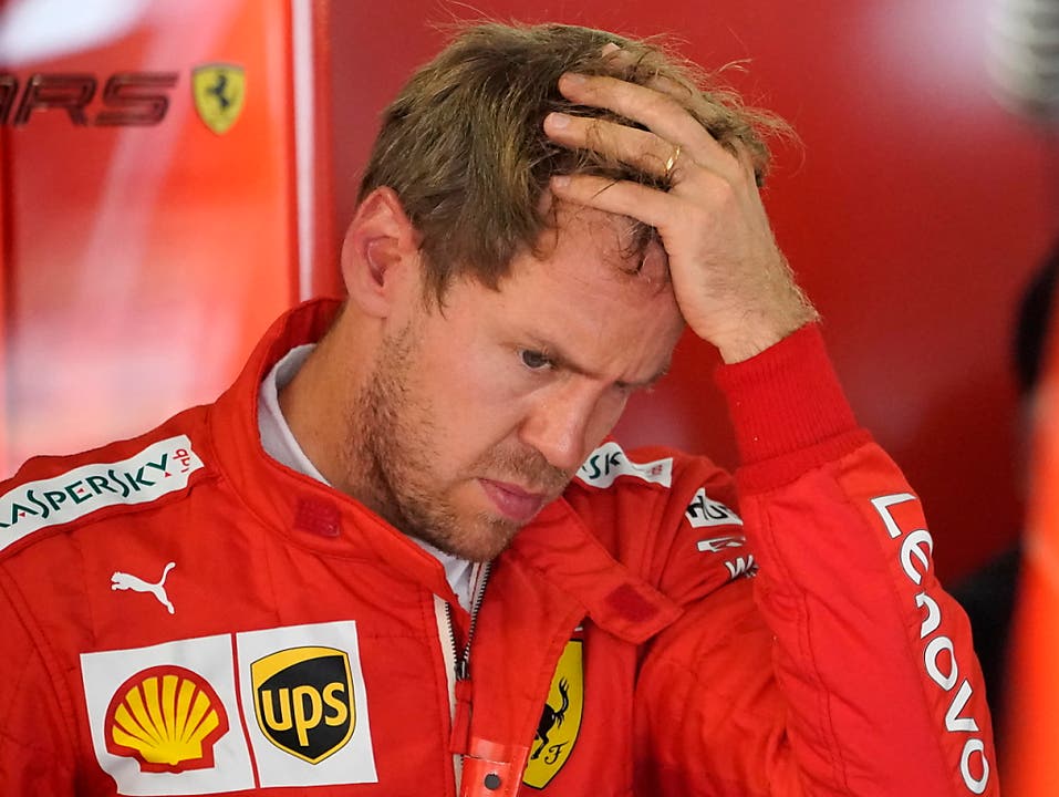 Es war bisher eine Saison zum Haareraufen für Sebastian Vettel (Bild: KEYSTONE/EPA/RONALD WITTEK)