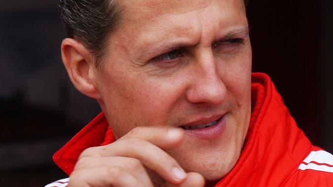 Ihn hat Jean Todt besucht: Rennfahrer Michael Schumacher (Bild: Keystone)
