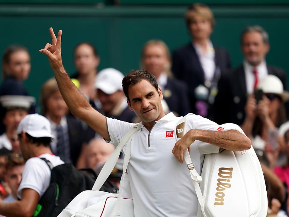Roger Federer befindet sich in Wimbledon auf Kurs (Bild: KEYSTONE/EPA/WILL OLIVER)