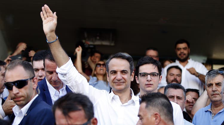 Das Linksbündnis ist am Ende: Kyriakos Mitsotakis gewinnt die Wahl in Griechenland