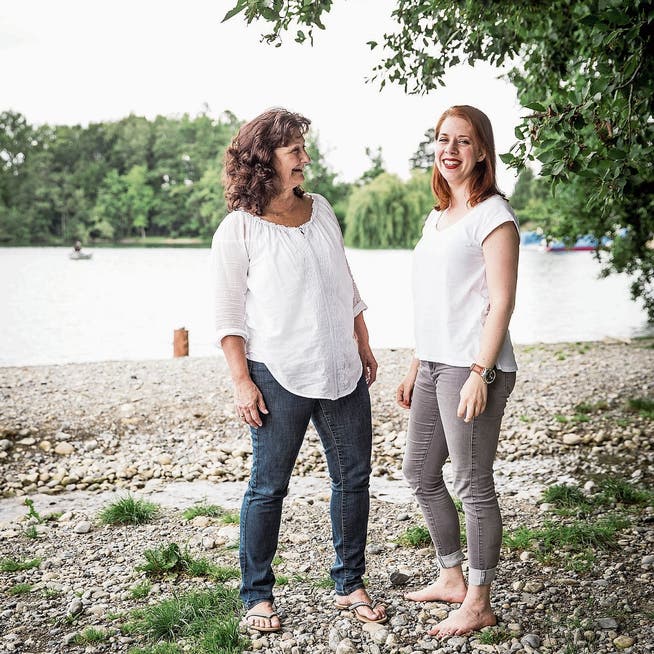 Zwei Macherinnen: Amanda Jud (60) und Patricia Flury (31). (Bild: Manuela Jans-Koch, Schenkon, 15. August 2019)