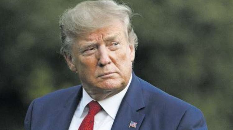 US-Präsident Donald Trump. (Bild: Carolyn Kaster/AP, Washington, 21. August 2019)
