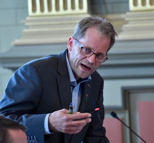 Er mache gern komische Sachen, sagt SP-Kantonsrat Martin Sailer im Video für seine Nationalratskandidatur. (Bild: Regina Kühne)