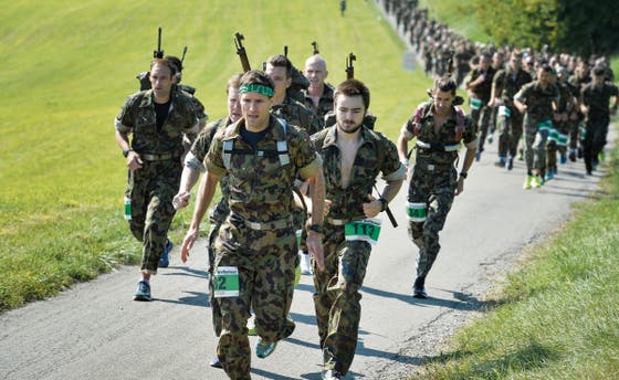 Waffenlaufer Sind Beim Herdermer Lauf Am Langsten Unterwegs St Galler Tagblatt