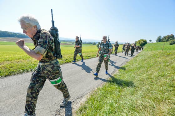 Waffenlaufer Sind Beim Herdermer Lauf Am Langsten Unterwegs St Galler Tagblatt