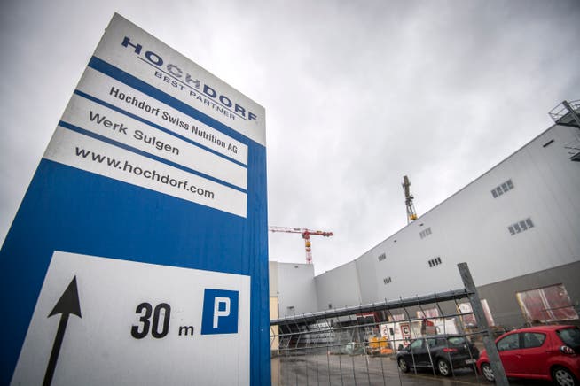 Die Hochdorf Swiss Nutrition AG hat in Sulgen gegen 90 Millionen Franken in die Modernisierung und einen Erweiterungsbau investiert Bilder: Reto Martin