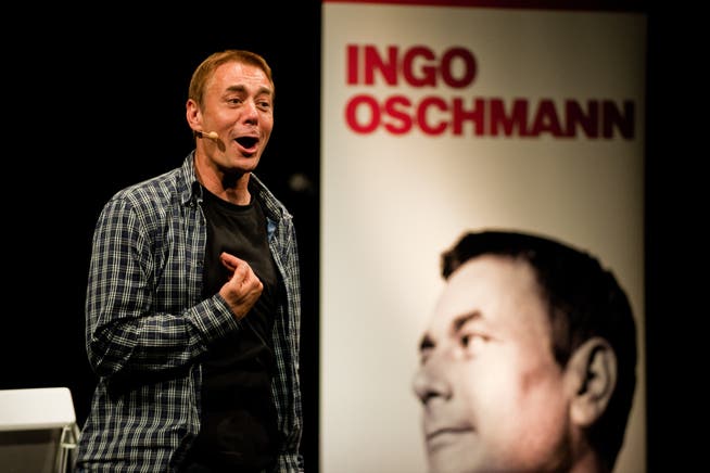 Comedian Ingo Oschmann war schon 2011 bei «Lozärn lacht» dabei. Auch bei der letzten Ausgabe des Festivals im kommenden November wird er auftreten. (Bild: Roger Grütter, Luzern, 31. Oktober 2011)
