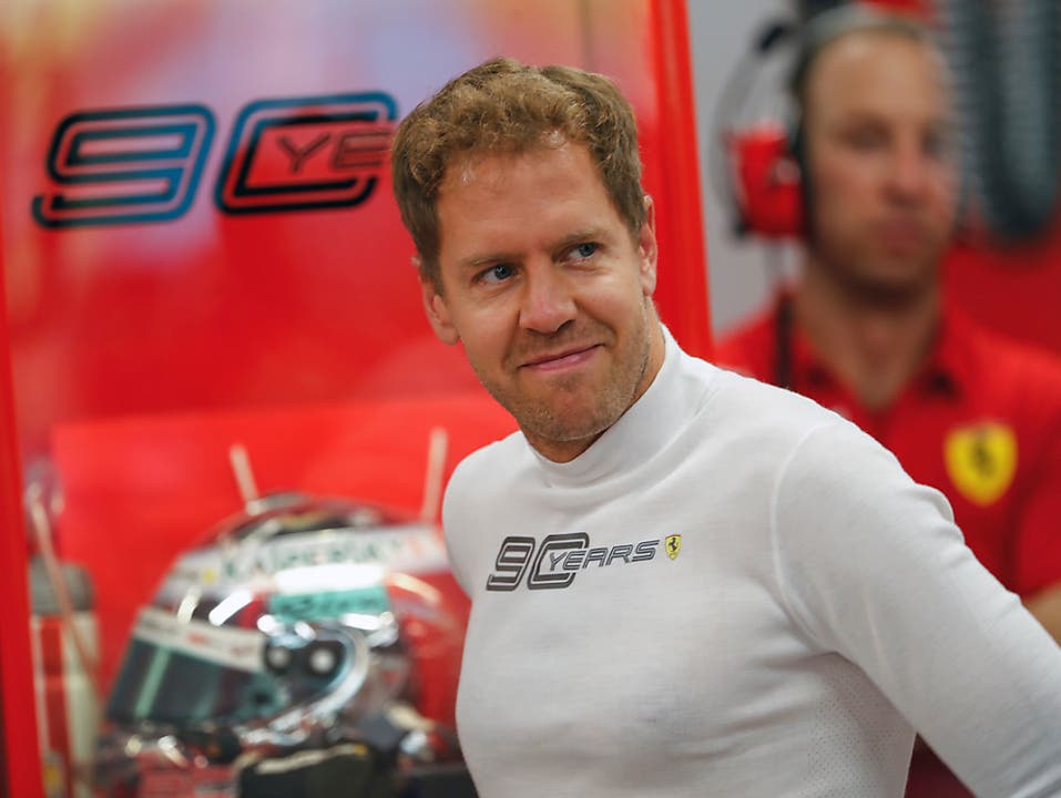 Sebastian Vettel hat als einziger Deutscher ein Formel-1-Cockpit auf sicher (Bild: KEYSTONE/AP/VINCENT THIAN)