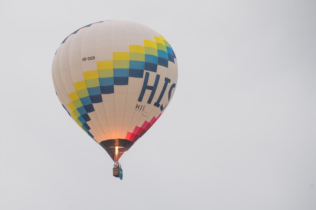 Start der Heissluftballone. (Bild: Boris Bürgisser, 5. September 2019, Nottwil)